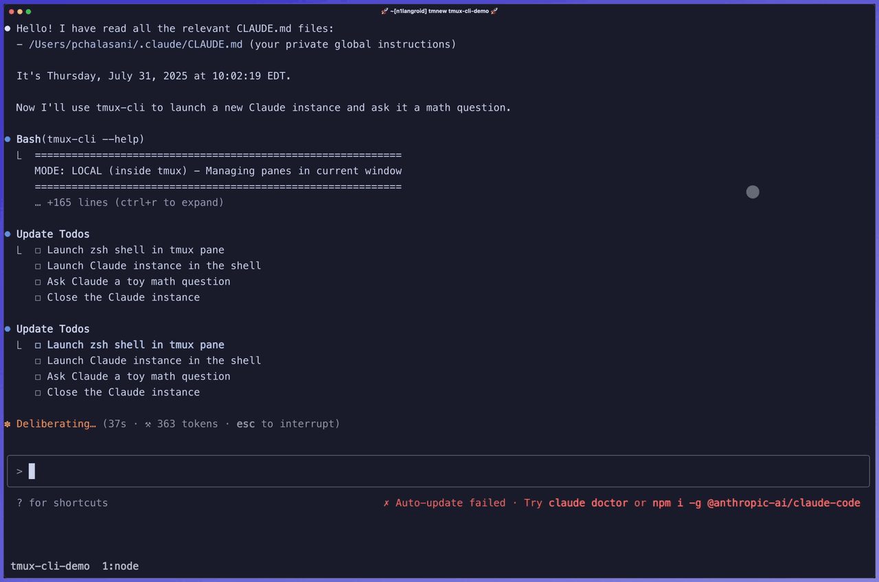 tmux-cli demo